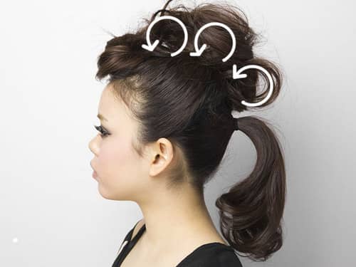 ラブリー 祭り 髪型 モヒカン 最高のヘアスタイルのインスピレーション