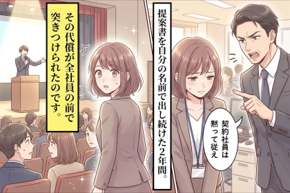 5件の提案書を自分の名前で出し続けた俺が、社長賞の壇上で思い知った代償