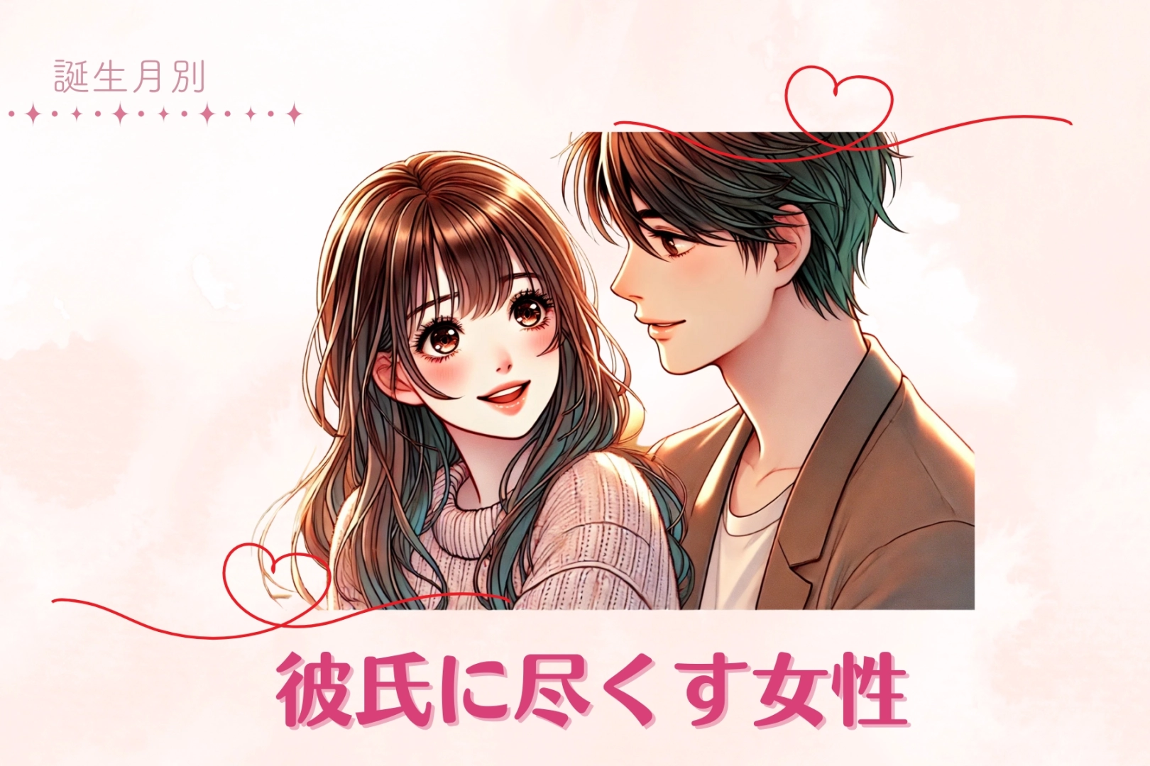 【誕生月別】彼氏に尽くす女性ランキング＜第４位～第６位＞