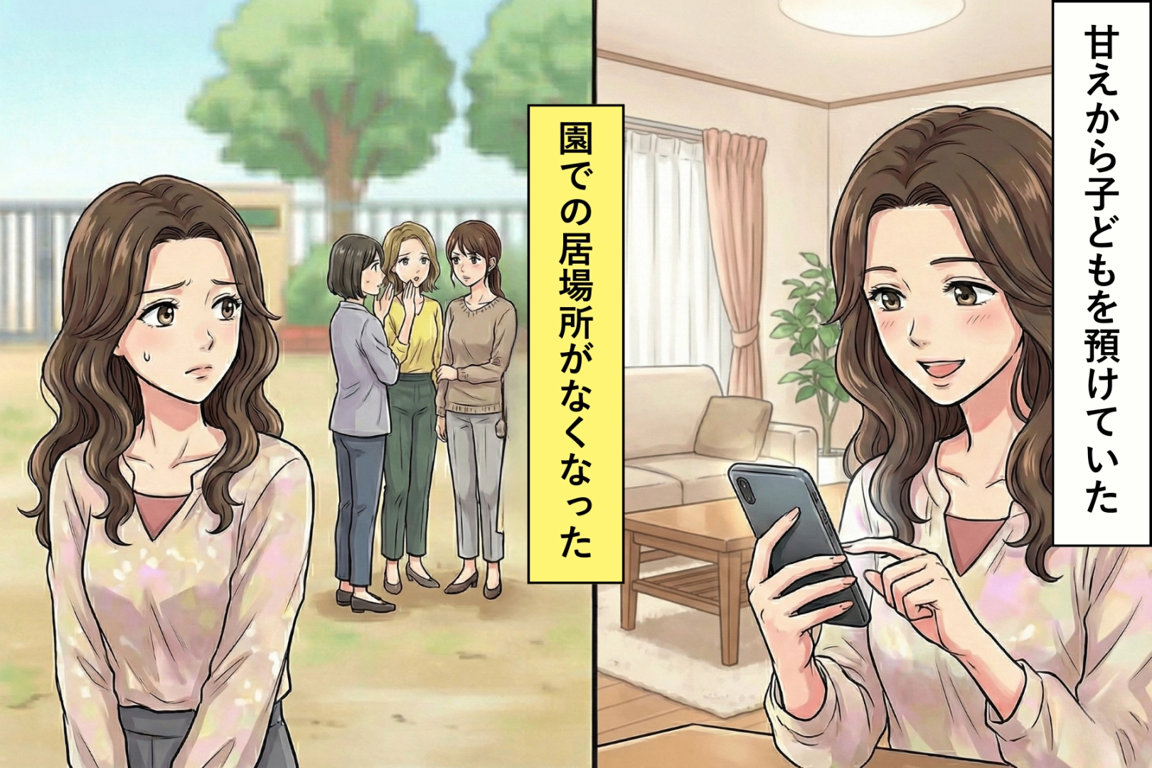 甘えから子どもを預けまくっていた私→断られた数日後、園での居場所がなくなった話