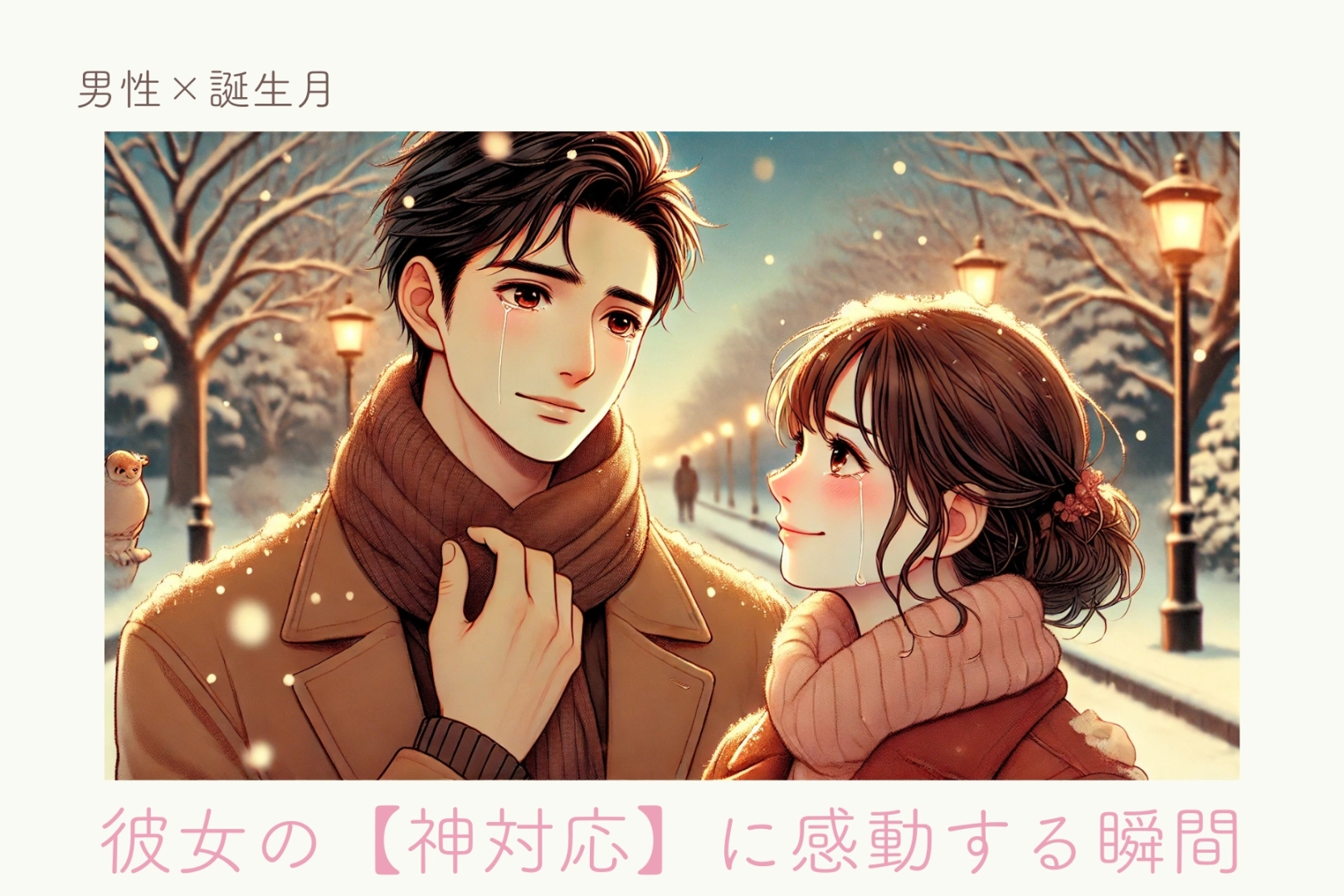 男性の誕生月でわかる！彼女の【神対応】に感動する瞬間＜７月〜１２月＞